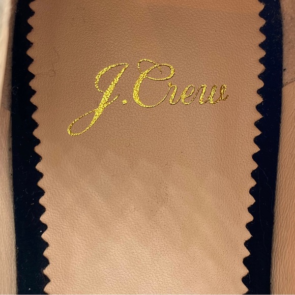 J. Crew Flats Sally Women's Calf Hair Leather Leopard Button Casual Size 7 - Picture 8 of 11